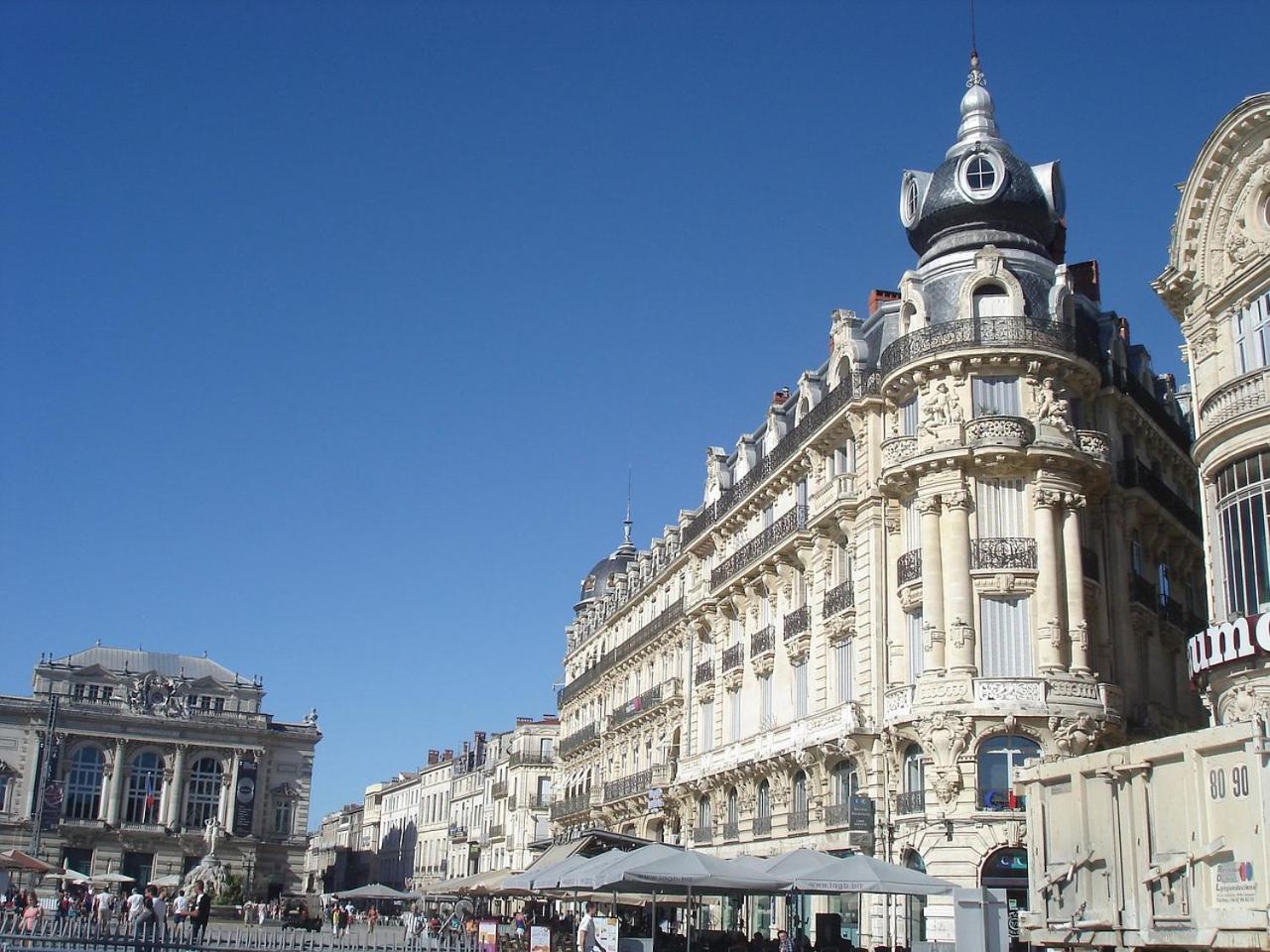 Perle Bleue - Charme & Serenite Hyper-Centre Montpellier Kültér fotó